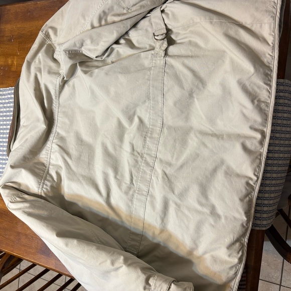 Women’s Chore Coat Jacket with Brown Collar - Picture 4 of 4